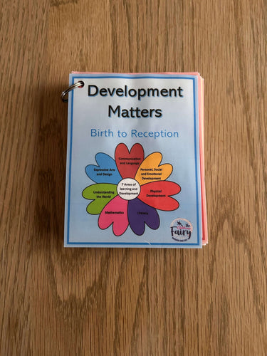 Development Matters Lanyard Cards