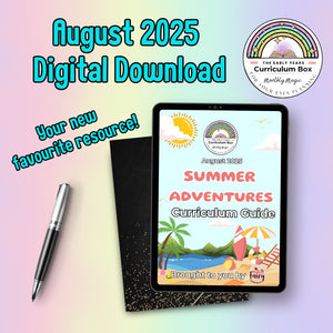 August 2025 Early Years Curriculum Box (Summer Adventures) - Digital Download
