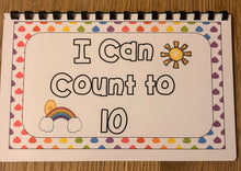 Load image into Gallery viewer, I Can Count to 10 Flip Book