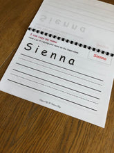 Load image into Gallery viewer, I Can Write My Name Busy Book