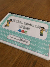 Load image into Gallery viewer, I Can Write My Name Reusable Busy Book