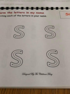 I Can Write My Name Reusable Busy Book