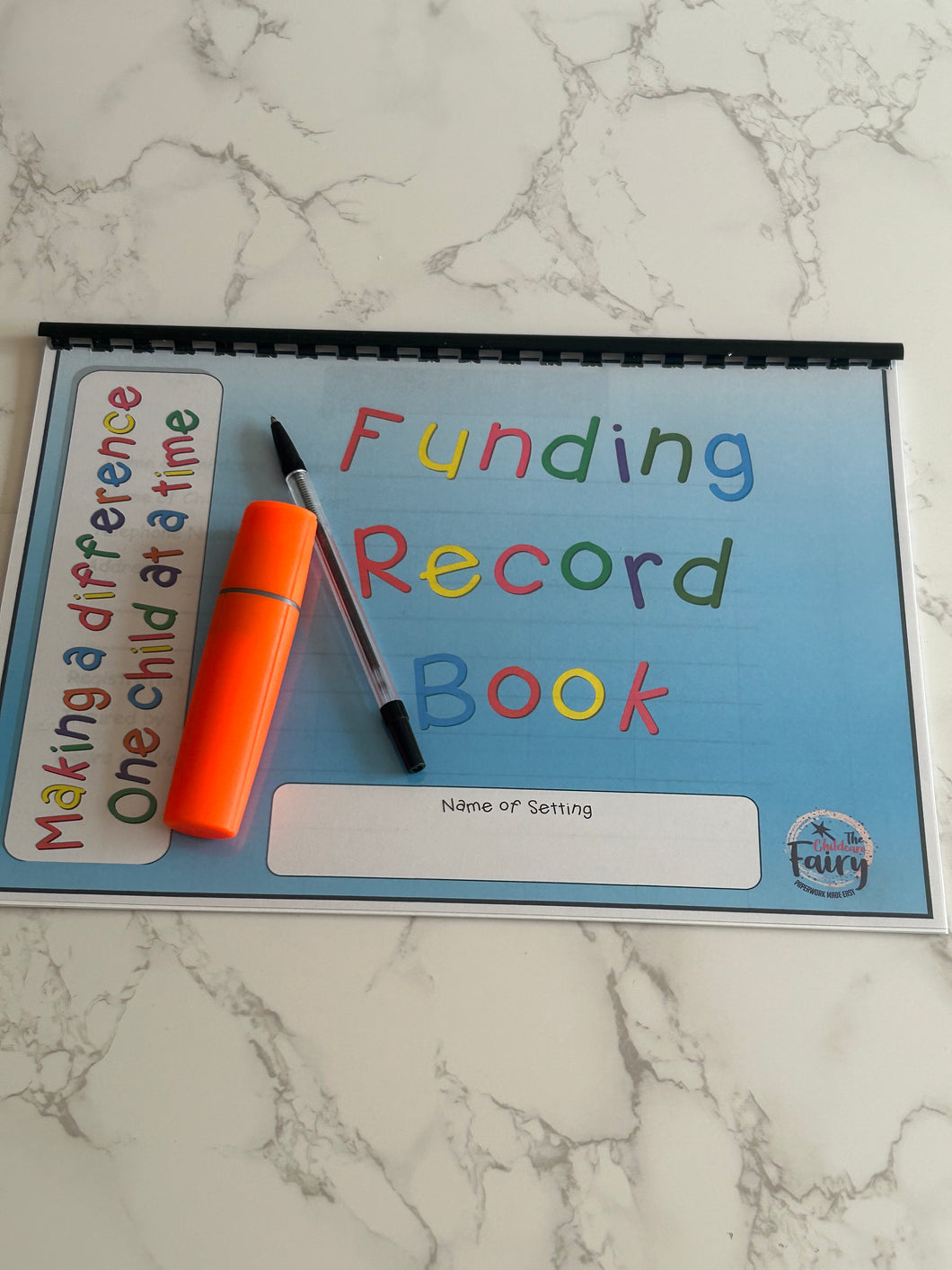 Early Years Funding Record Book