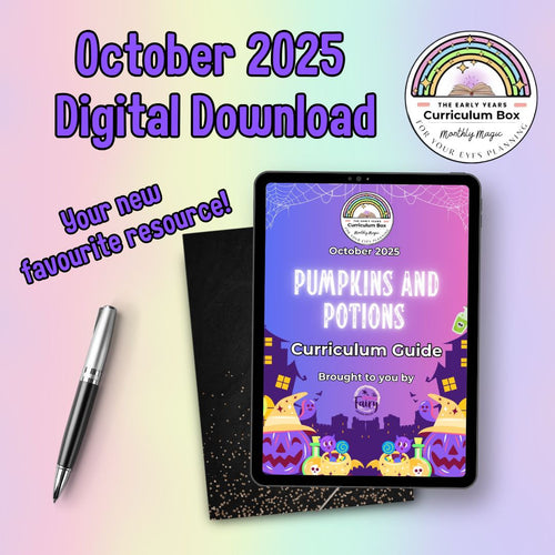 October 2025 Early Years Curriculum Box (Pumpkins and Potions) - Digital Download