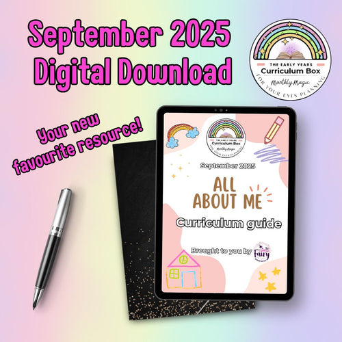 September 2025 Early Years Curriculum Box (All About Me) - Digital Download