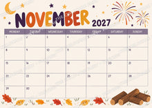 Load image into Gallery viewer, 2027 Little Prints Keepsake Calendar – Printed &amp; Bound