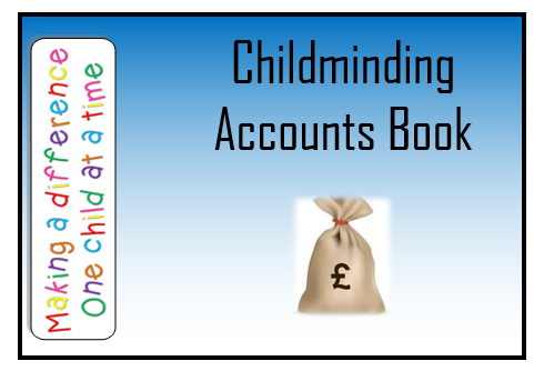 Childminders Accounts Book