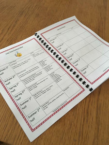Activity Planning Book