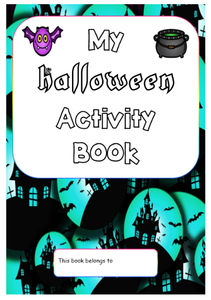 Halloween Activity Book