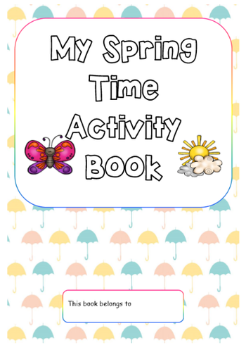 Spring Activity Book