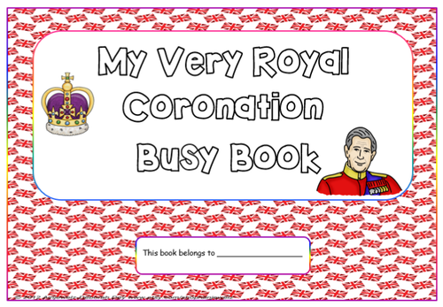 My Very Royal Coronation Busy Book