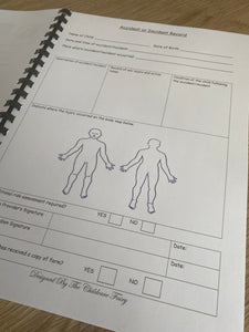 Accident and Incident Book