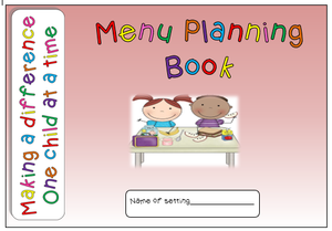 Menu Planning Book