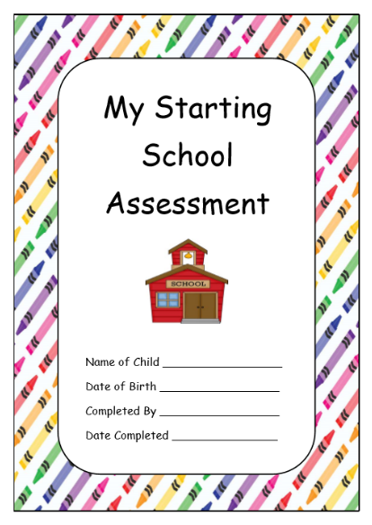 Starting School Assessment Book